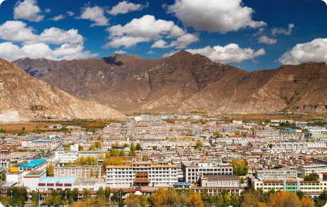 Fly to Lhasa